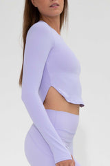 ESSENTIAL Long Sleeve Crop