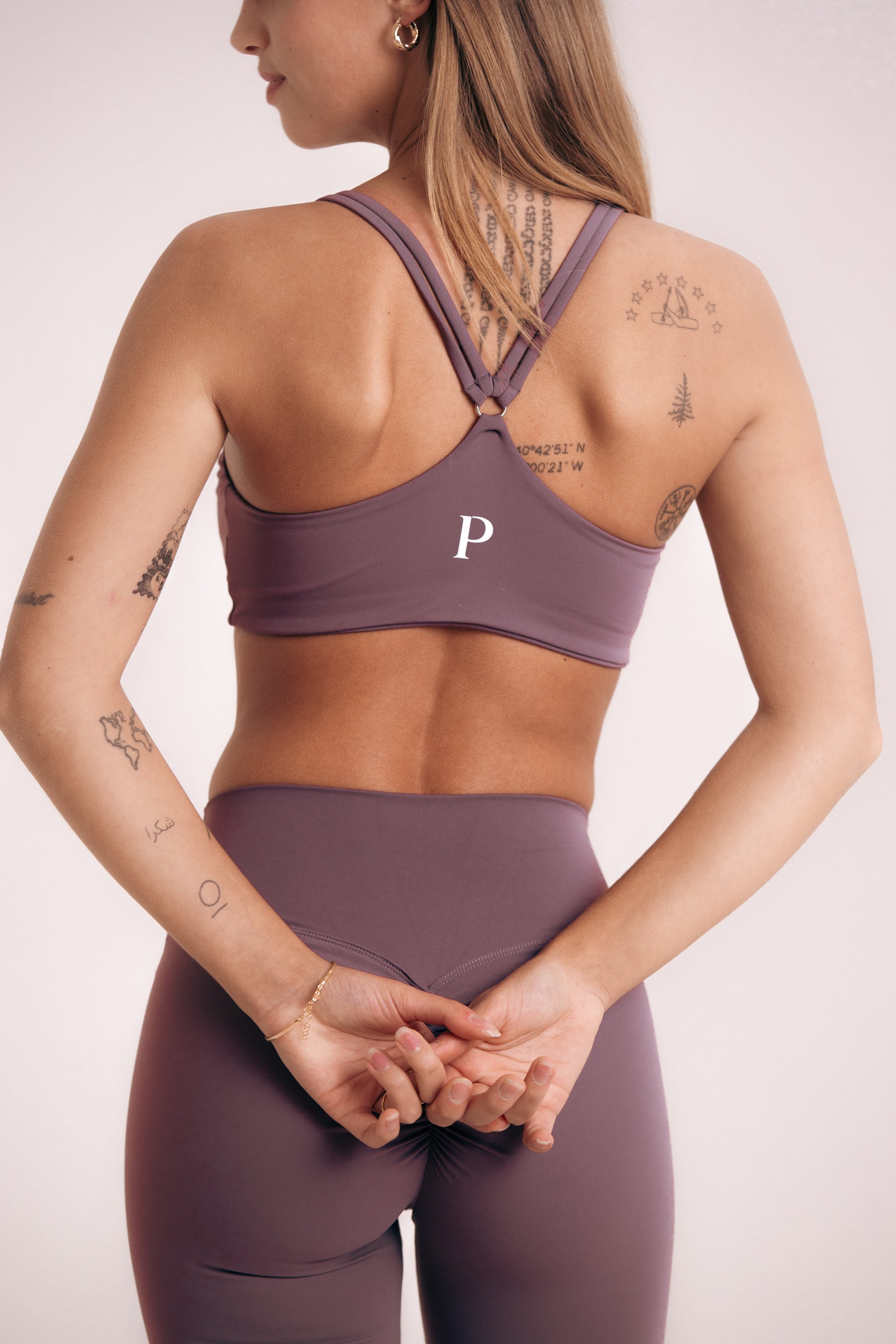 ESSENTIAL Adapt Fleck Sports Bra Mauve