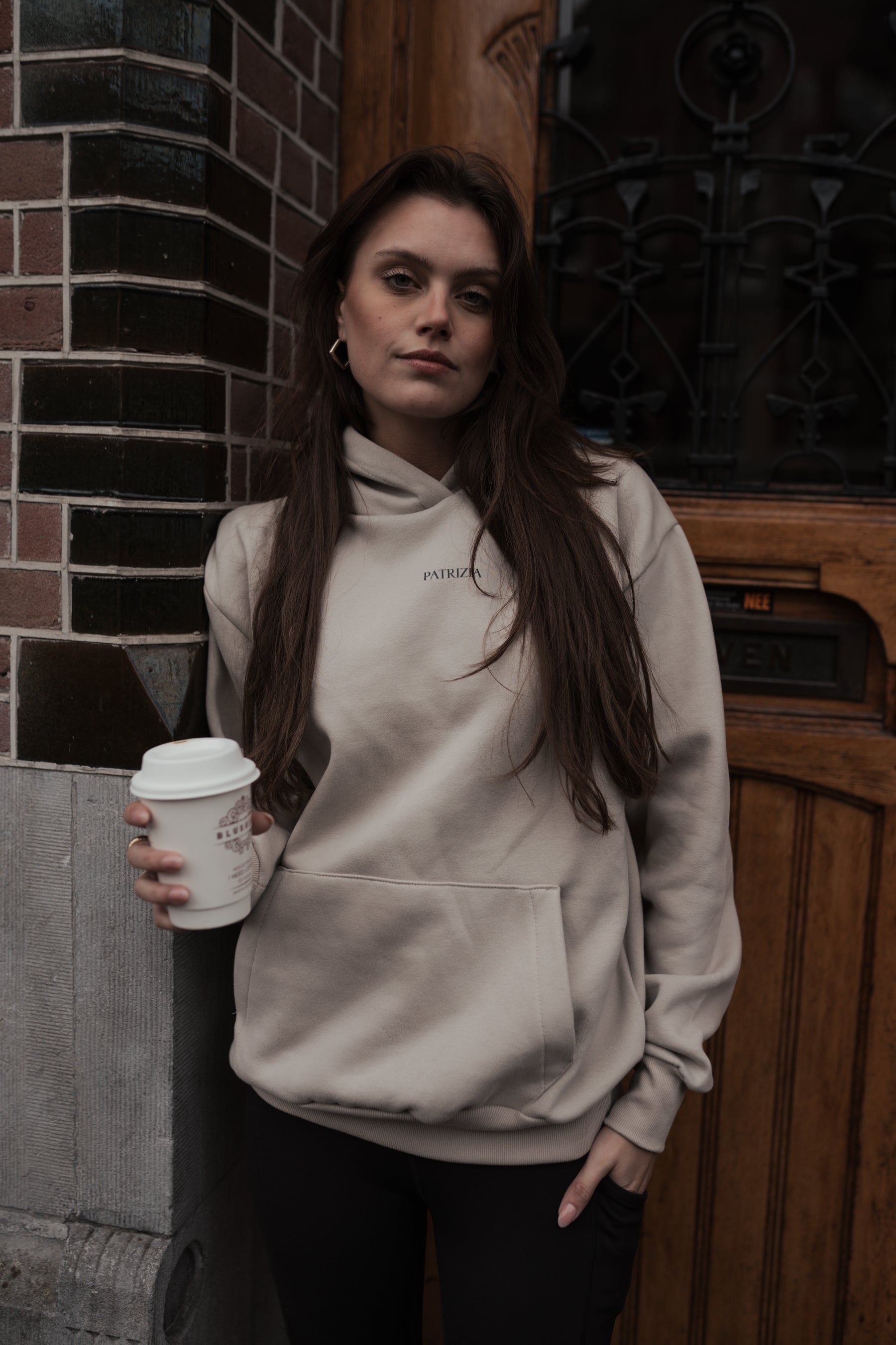 COMFORT Oversize Silver Mink  Hoodie