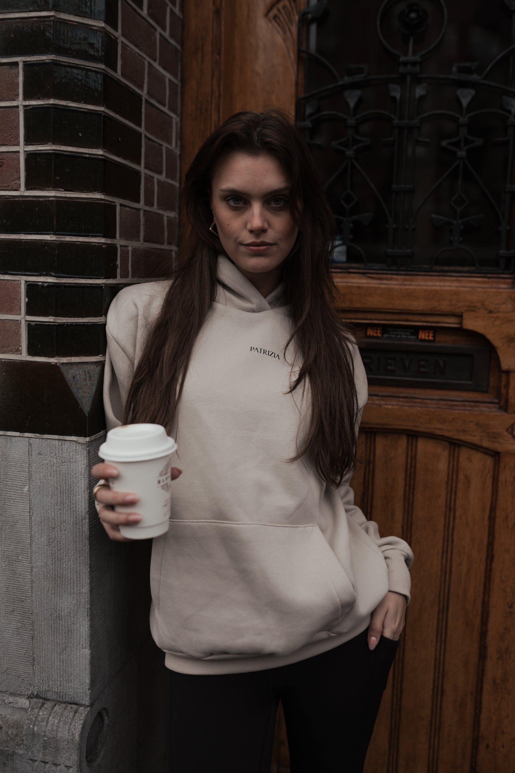 COMFORT Oversize Silver Mink  Hoodie