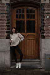 COMFORT Oversize Silver Mink  Hoodie